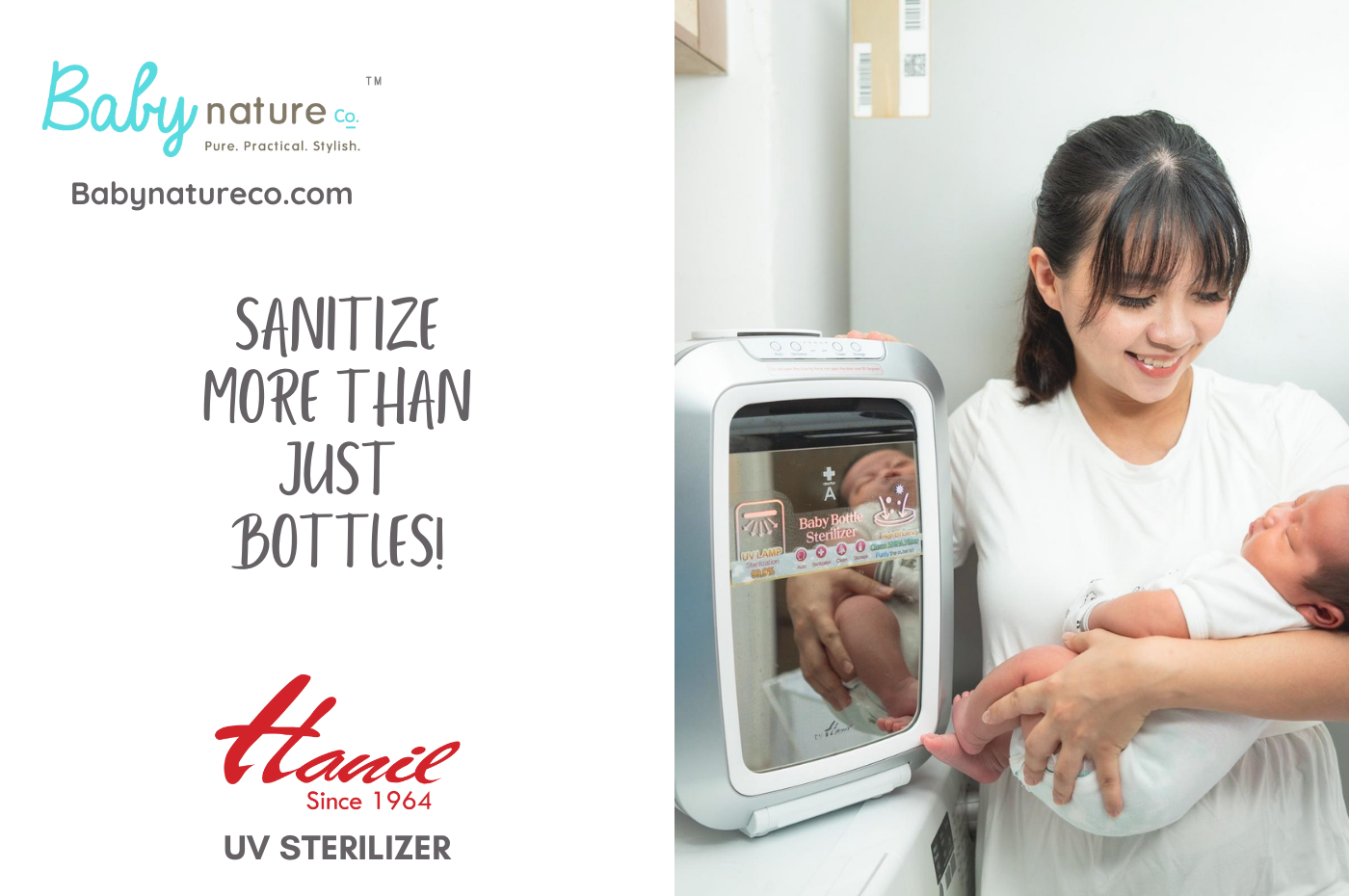 Hanil baby hot sale bottle sterilizer