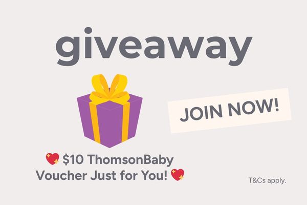 Stay in touch with us and stand a chance to win a $10 ThomsonBaby Voucher!